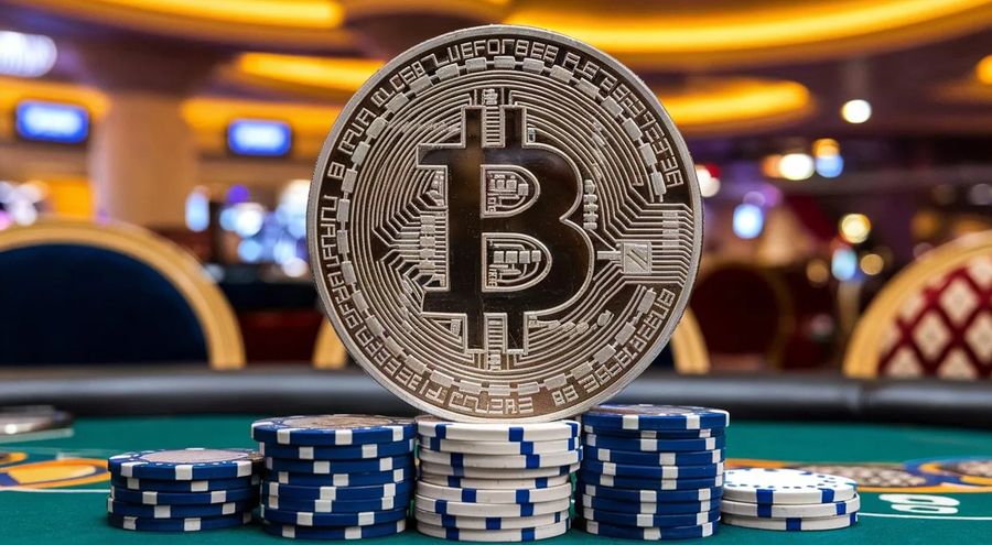 Crypto, BTC payments at online gambling